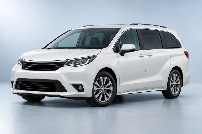 Illustrative minivan reference